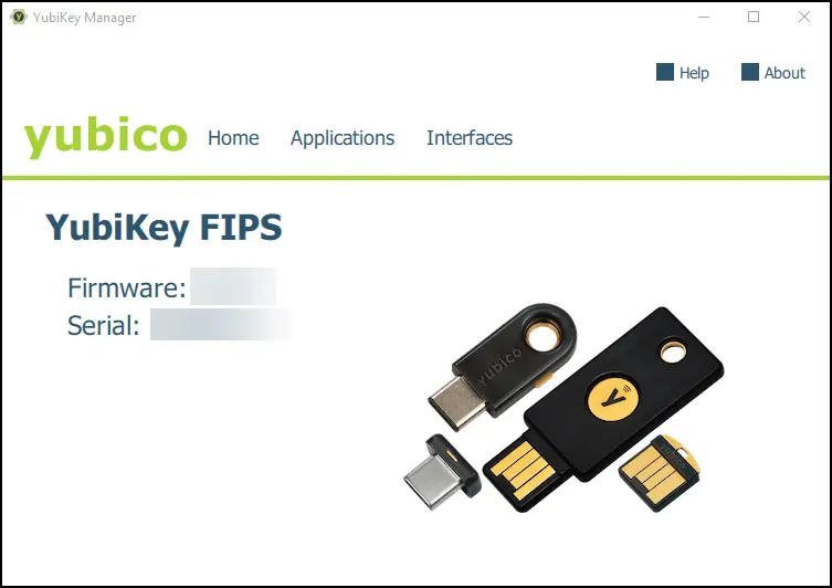 YubiKey FIPS Manager
