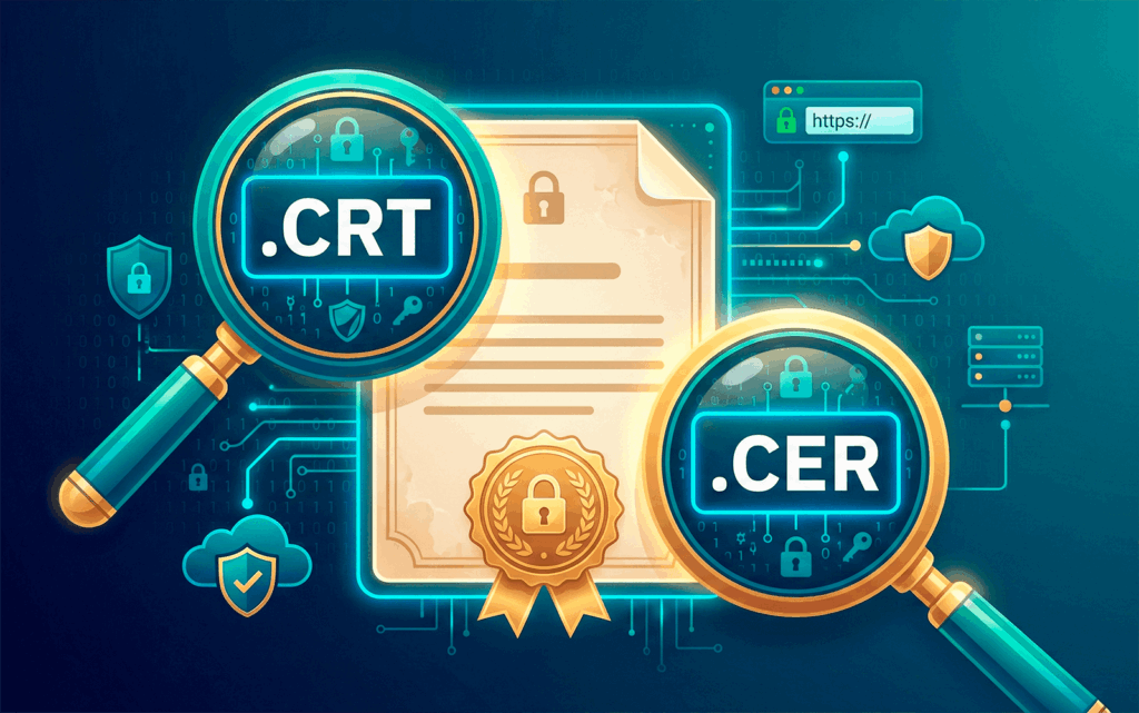 CRT vs CER File Extensions Explained - Key Differences - SSL Dragon