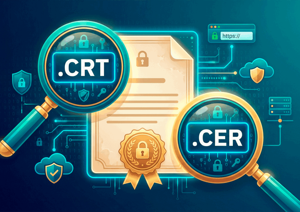 CRT vs CER File Extensions Explained