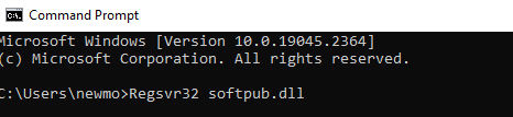 cmd windows dll